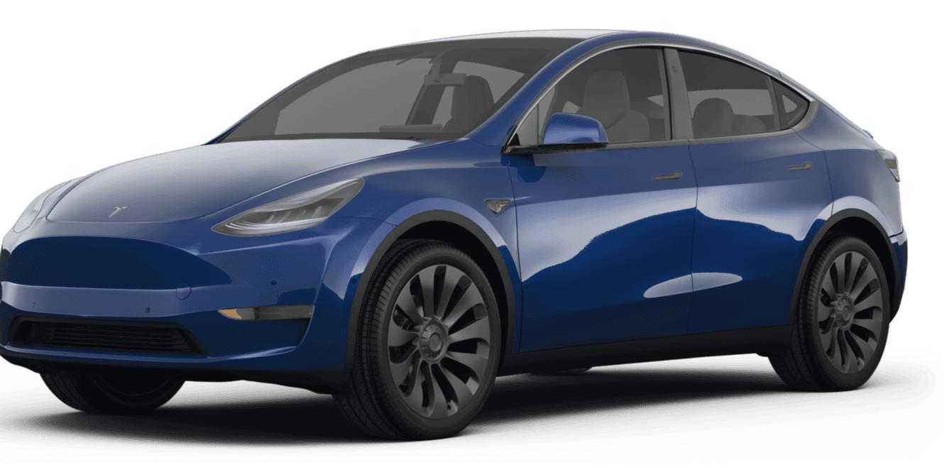 TESLA MODEL Y 2022 7SAYGDEF2NF537628 image